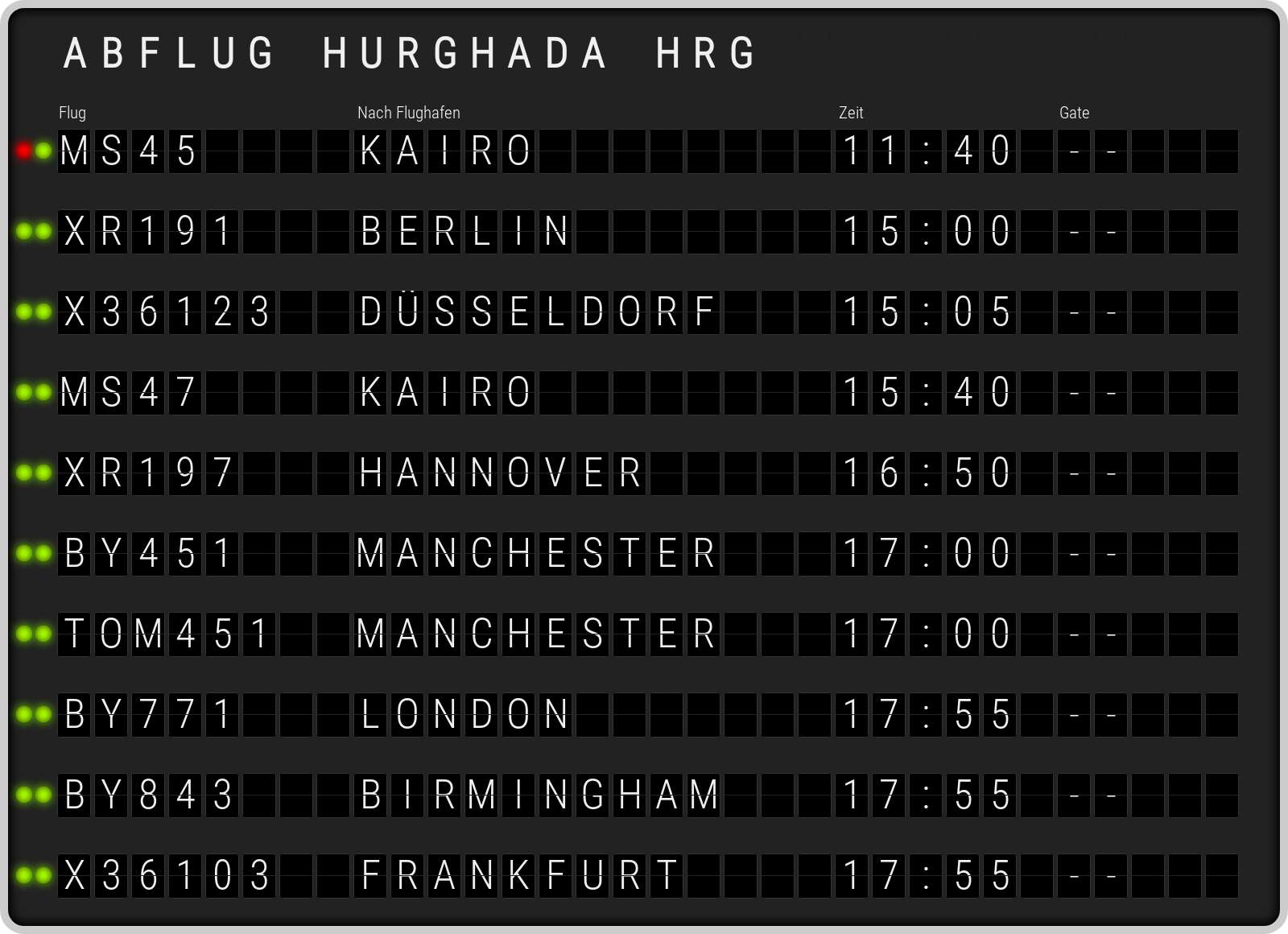 hurghada abflug